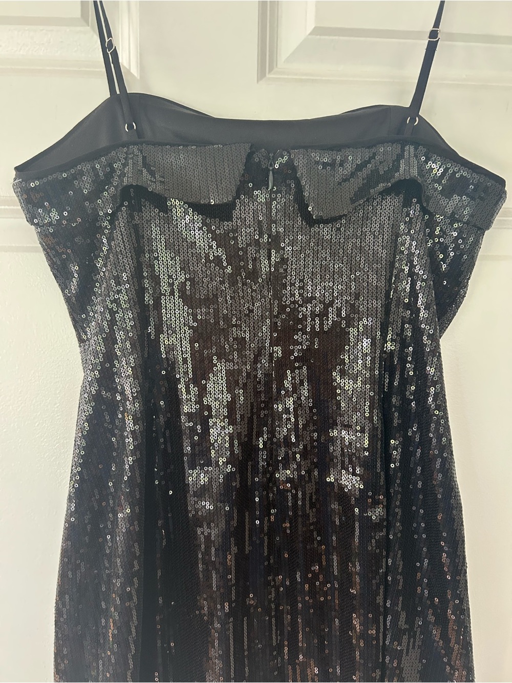 ASTR The Label Lexy Sequin minidress, black, size Medium - Picture 4 of 5